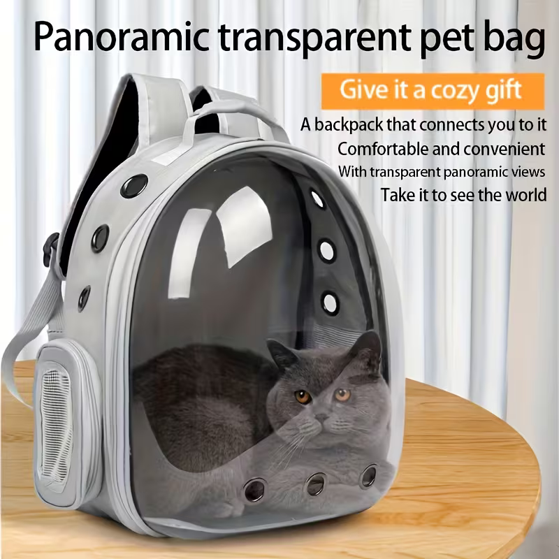 COD + Free Delivery | Transparent Cat & Puppy Backpack Carrier